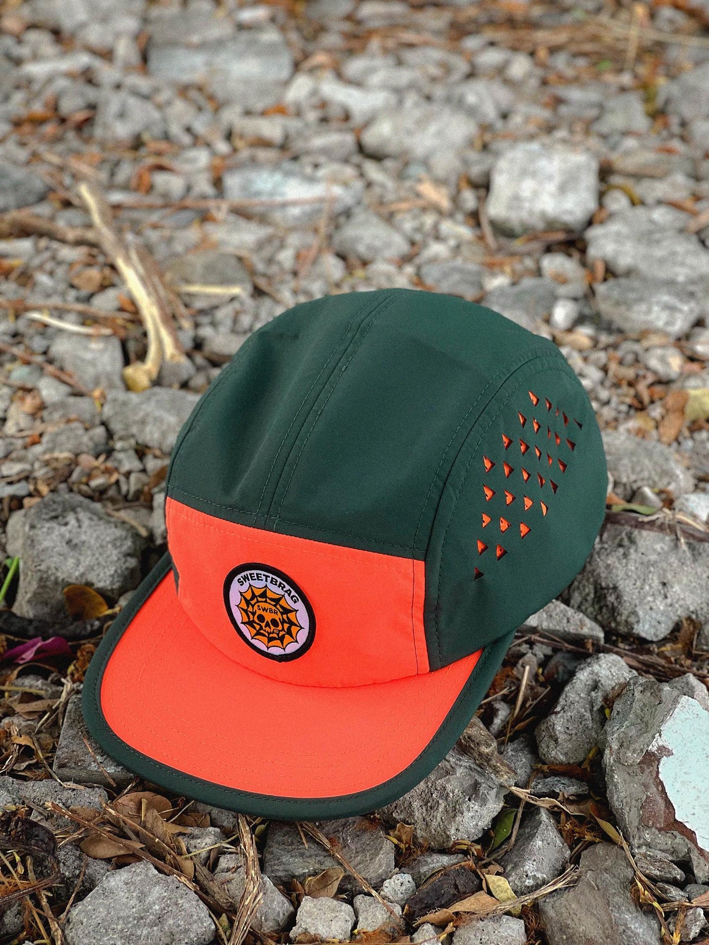 RUSH 5 PANEL CAP (ORANGE)