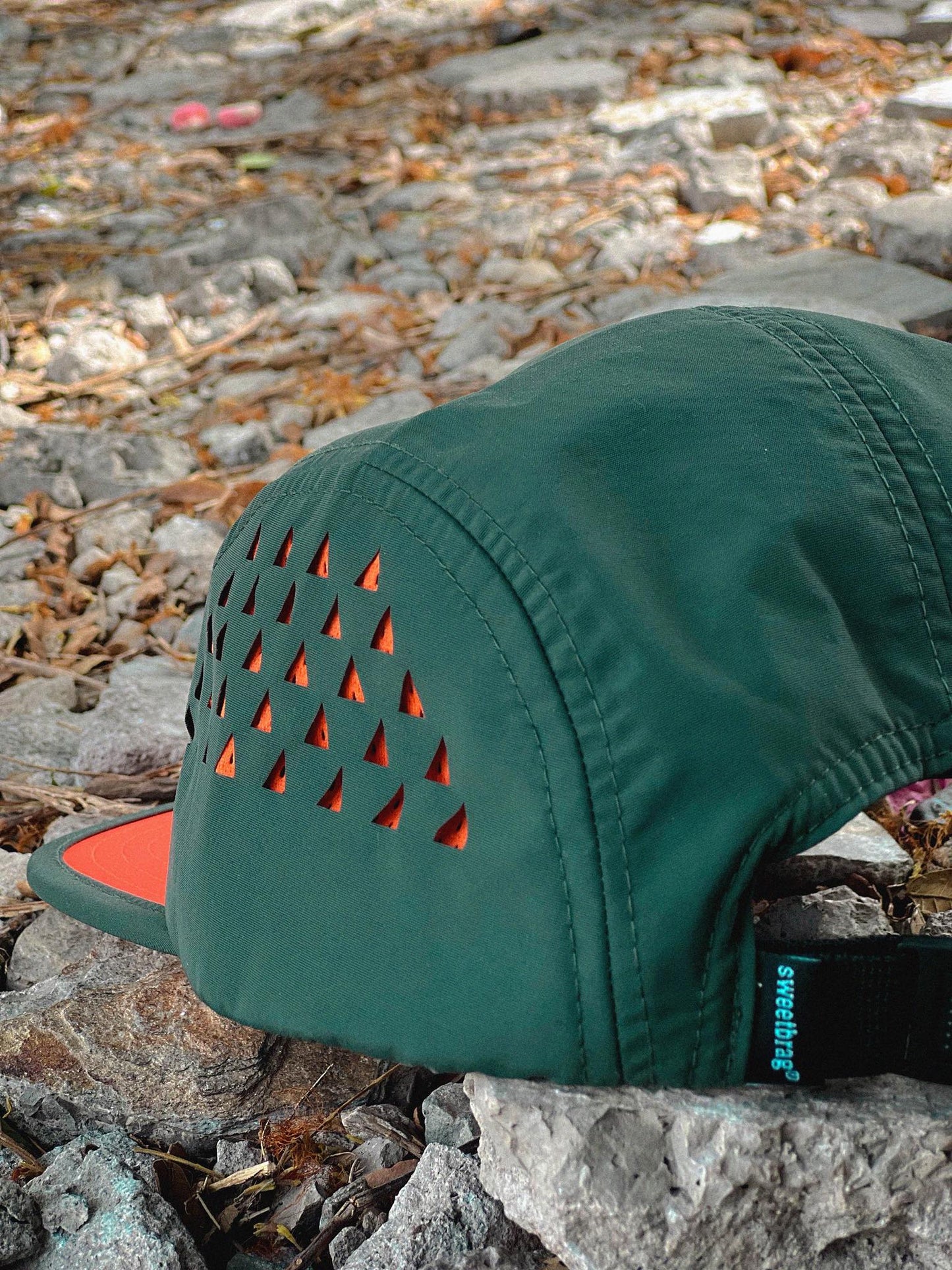 RUSH 5 PANEL CAP (ORANGE)