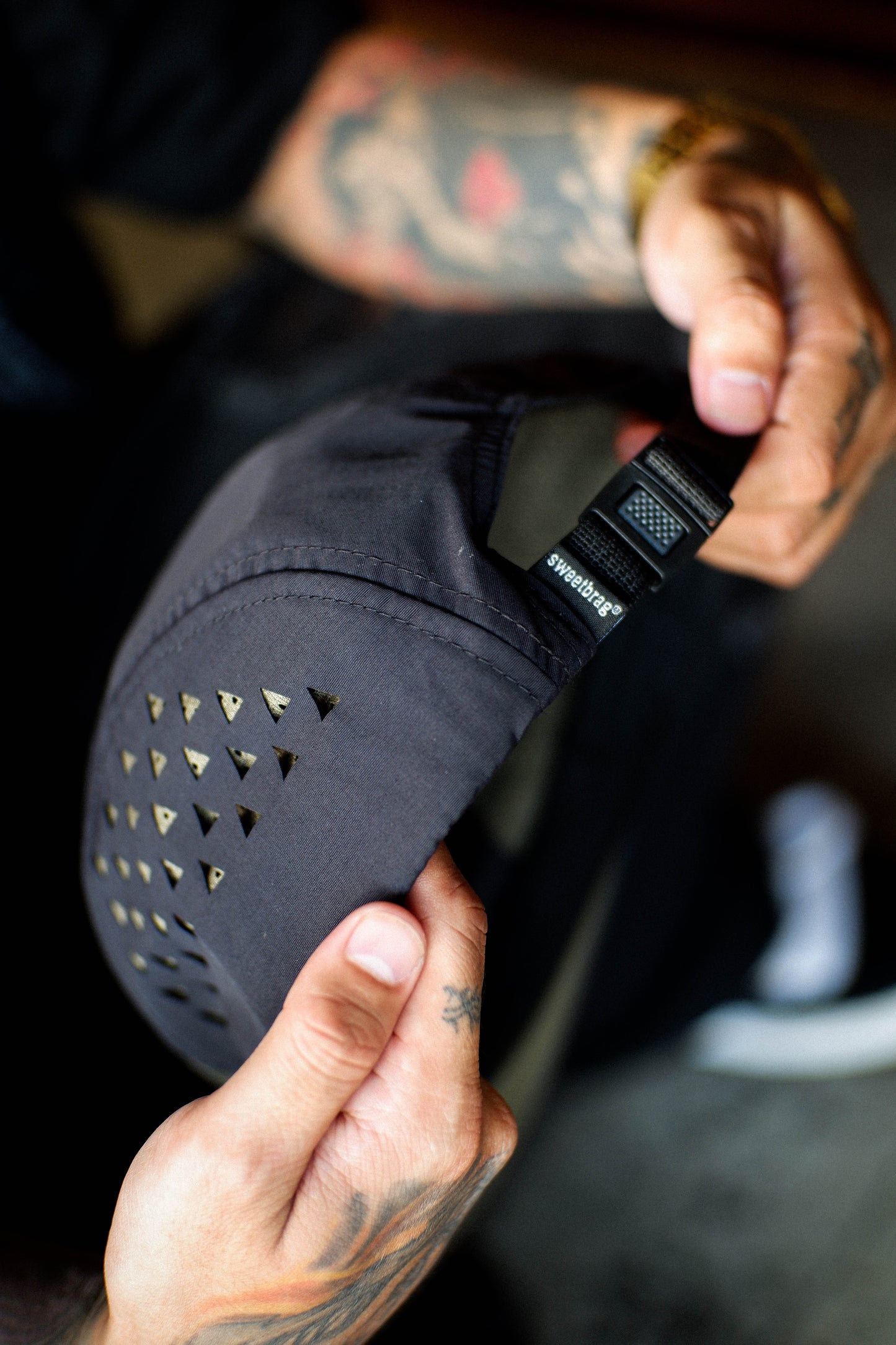 RUSH 5 PANEL CAP (OLIVE)