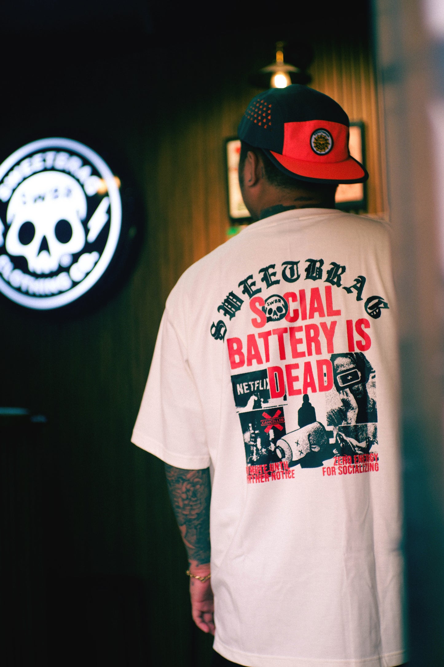 SOCIAL BATTERY T-SHIRT