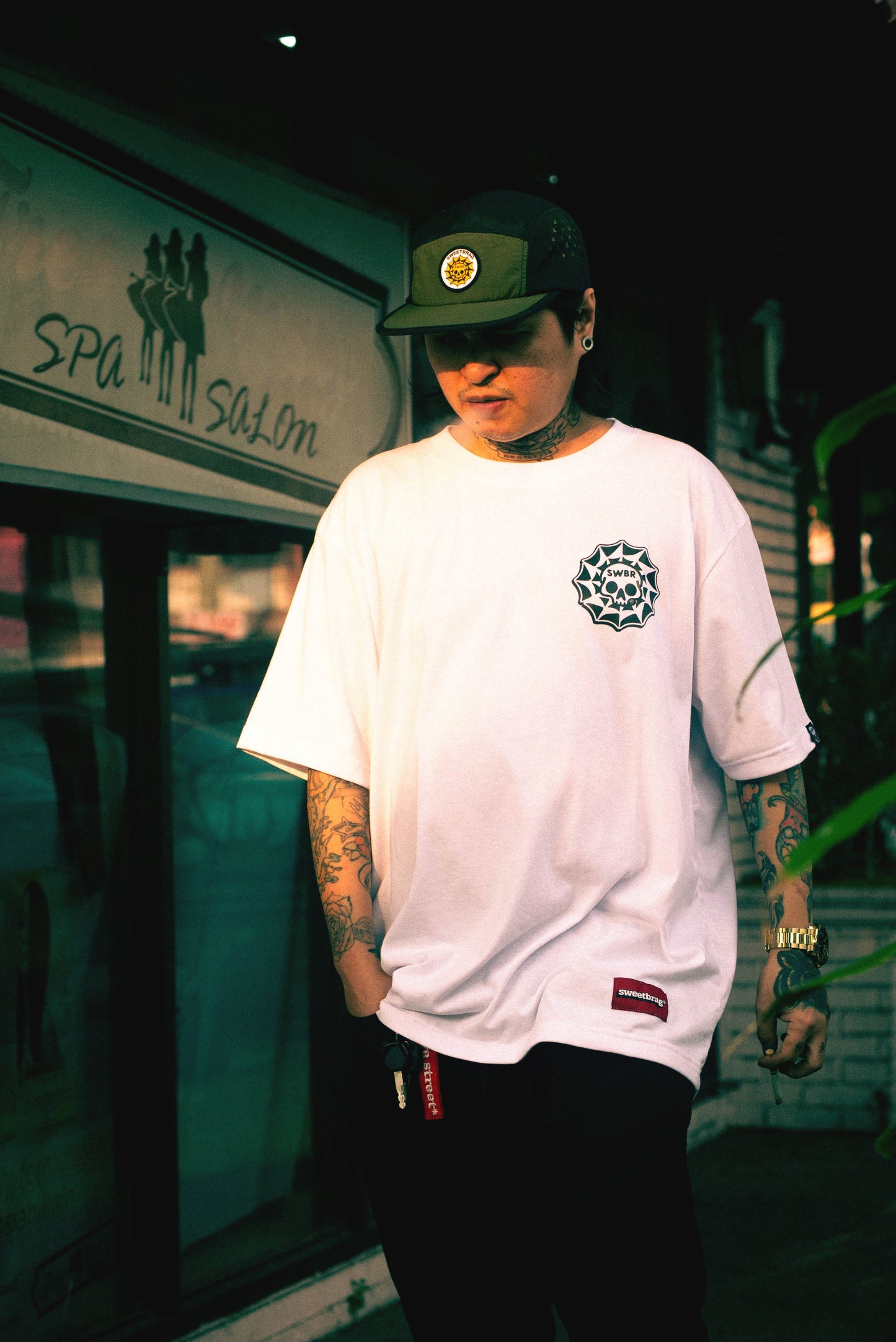 SKULLY WEB T-SHIRT