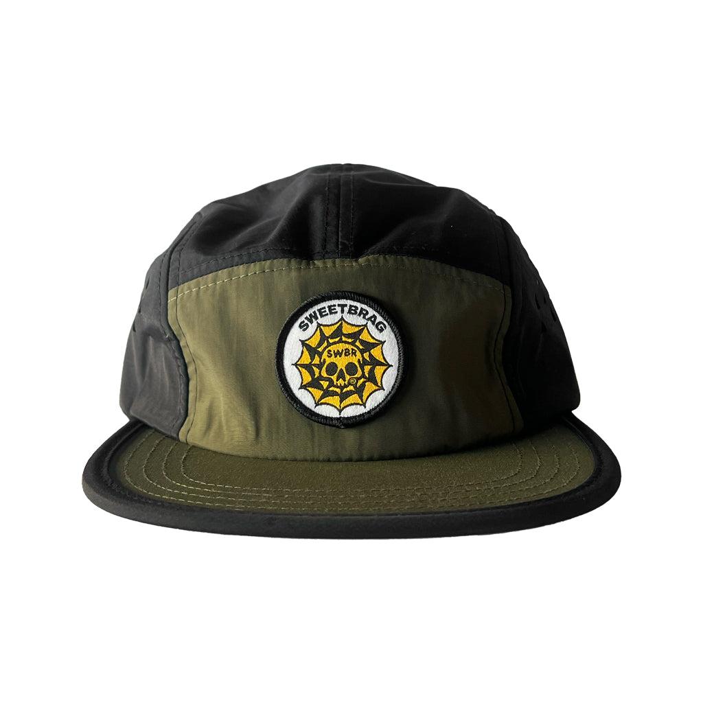 RUSH 5 PANEL CAP (OLIVE)