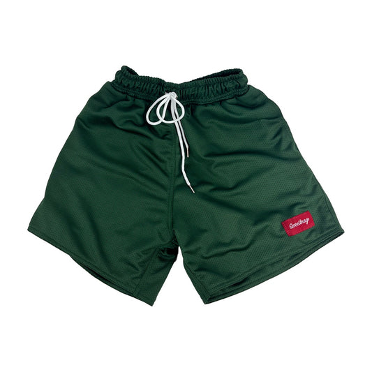 BASIC MESH SHORTS (GREEN)