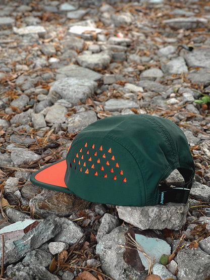 RUSH 5 PANEL CAP (ORANGE)