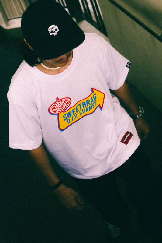 POP UP TOUR (WHITE) T-SHIRT
