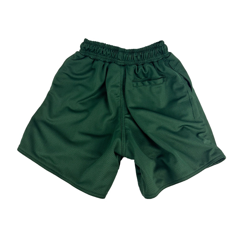 BASIC MESH SHORTS (GREEN)