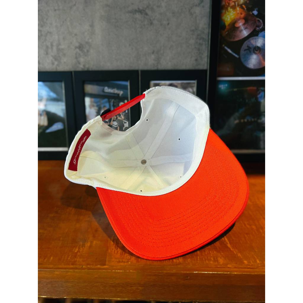 THREADS SNAPBACK CREAM/RED