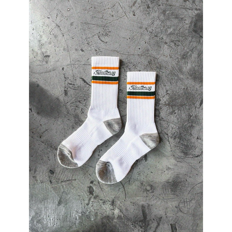 CARSON (WHITE) CREW SOCKS