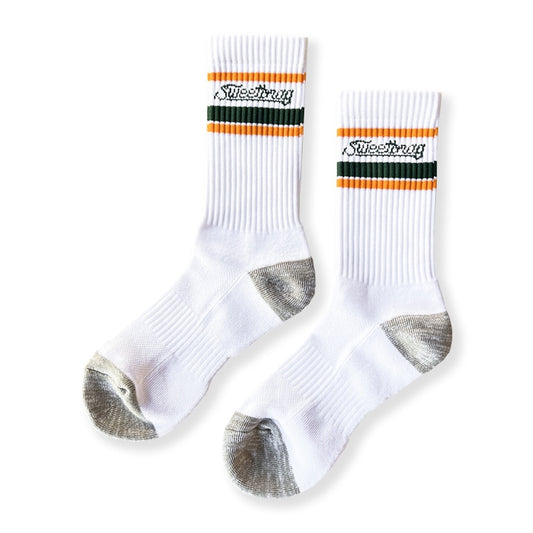 CARSON (WHITE) CREW SOCKS